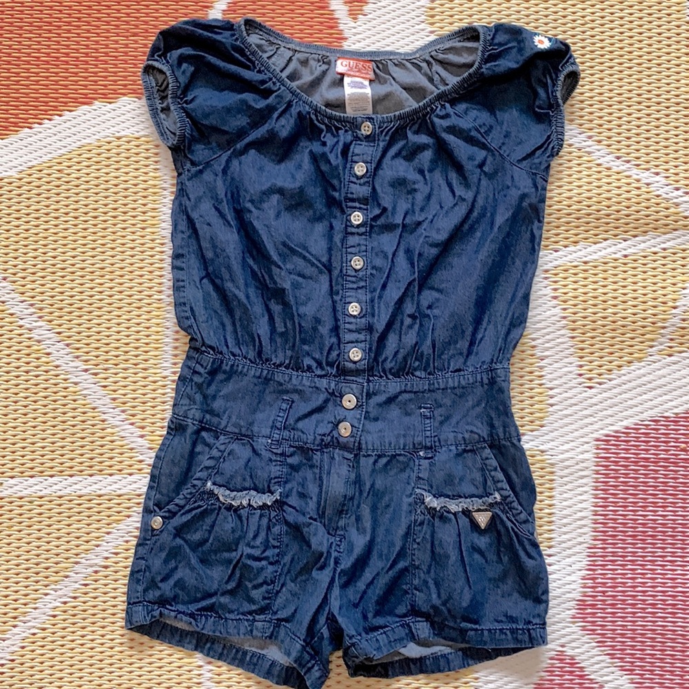 Guess girls romper size 7/8